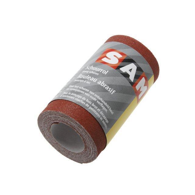 SAM schuurpapier op rol 4,5m P150