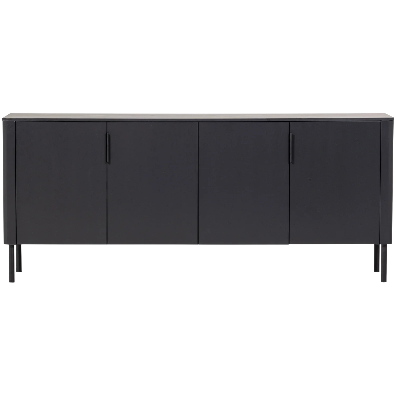 GUNNAR DRESSOIR 200 CM GRENEN MATZWART [fsc]
