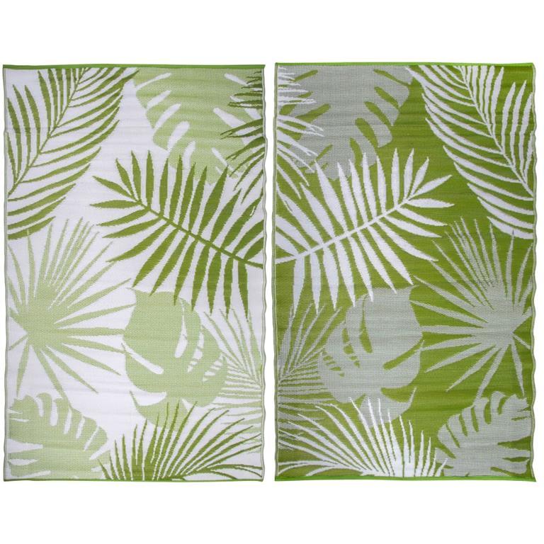 Esschert Design Tuintapijt jungle bladeren 241x151,5 cm.