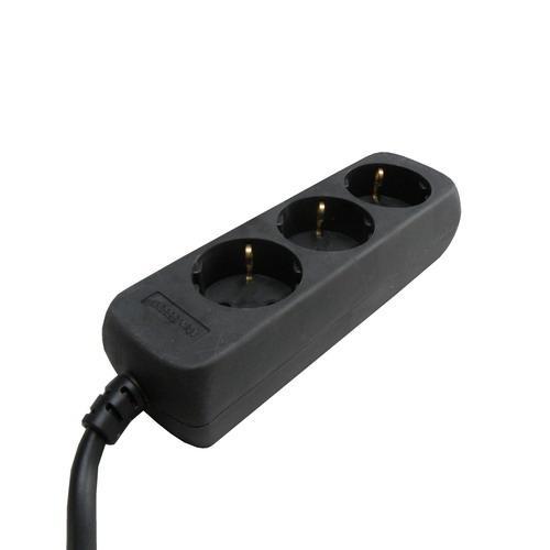 TCD 3V + RA 1.5 meter 3x1.0mm² zwart