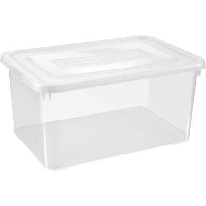 Curver Handy opbergbox 65 liter transparant