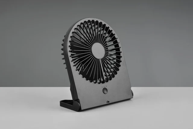 Trio Breezy tafelventilator zwart