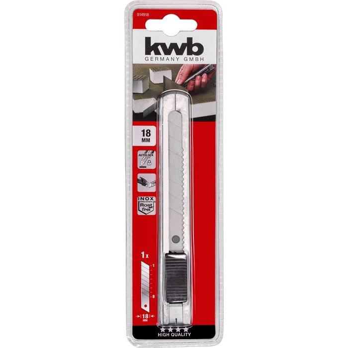 KWB afbreekmes roestvrij staal 18mm