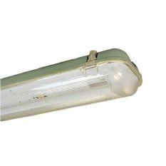 WD TL armatuur + kap 2x18W EVSA