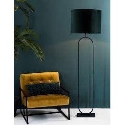 Light & Living vloerlamp Jamiri 30x15x142cm zwart