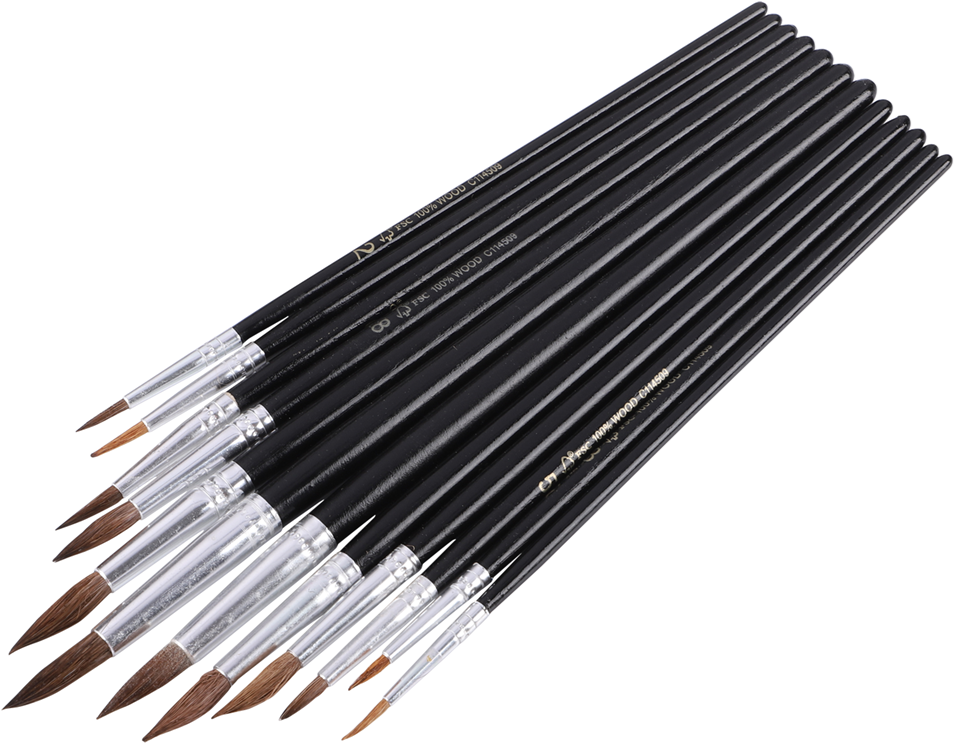 Copenhagen Pro penselenset 12-delig