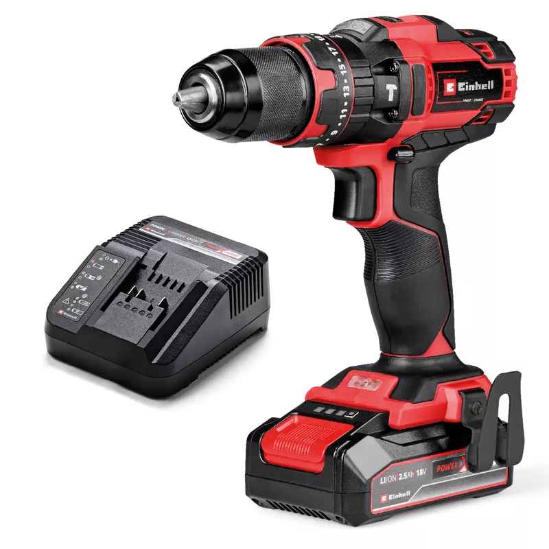 Einhell Accu Klopboor-/Schroefmachine TE-CD 18/44 Li-i (1x2,5Ah)