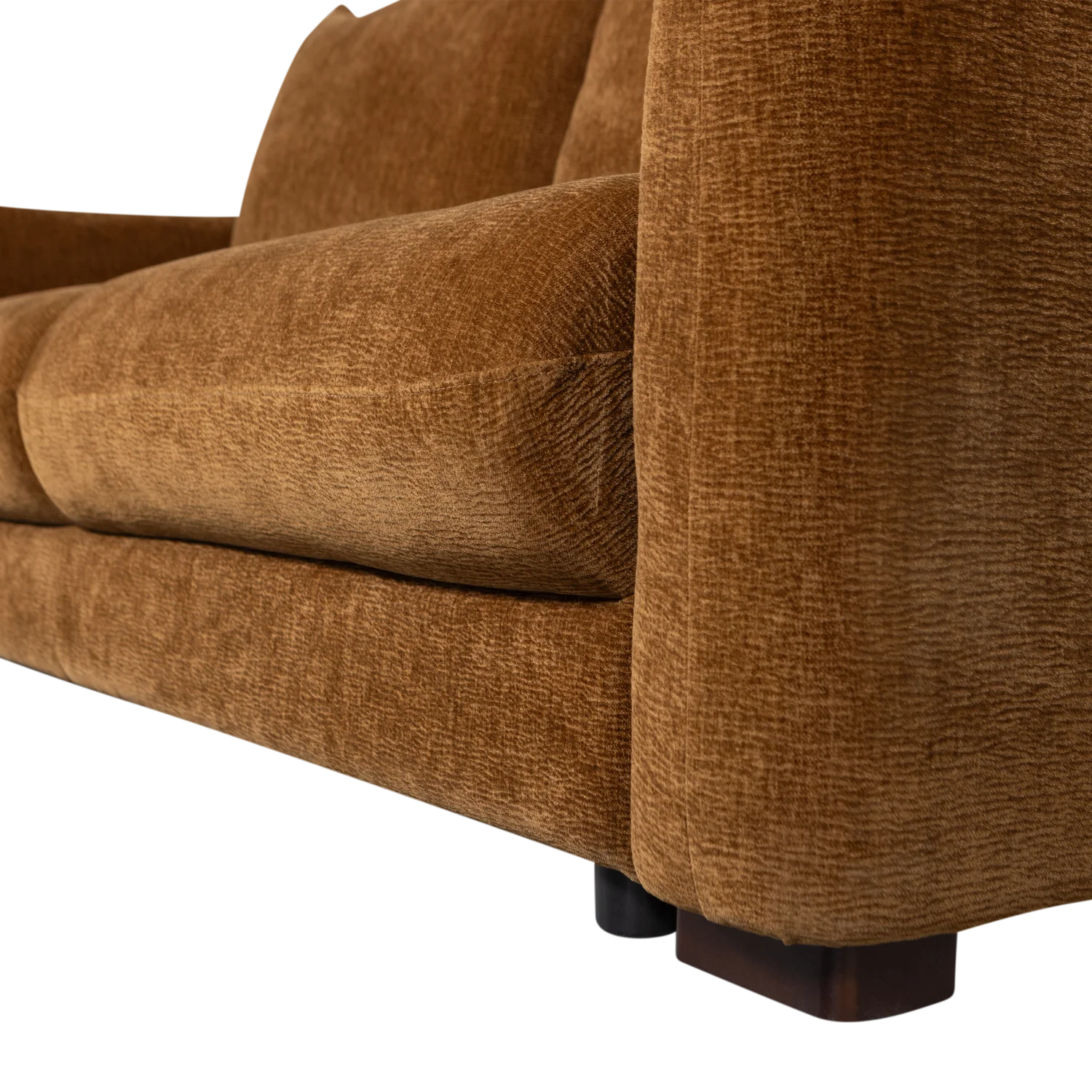 WOOOD Jonne 3-zits slaapbank chenille bruin