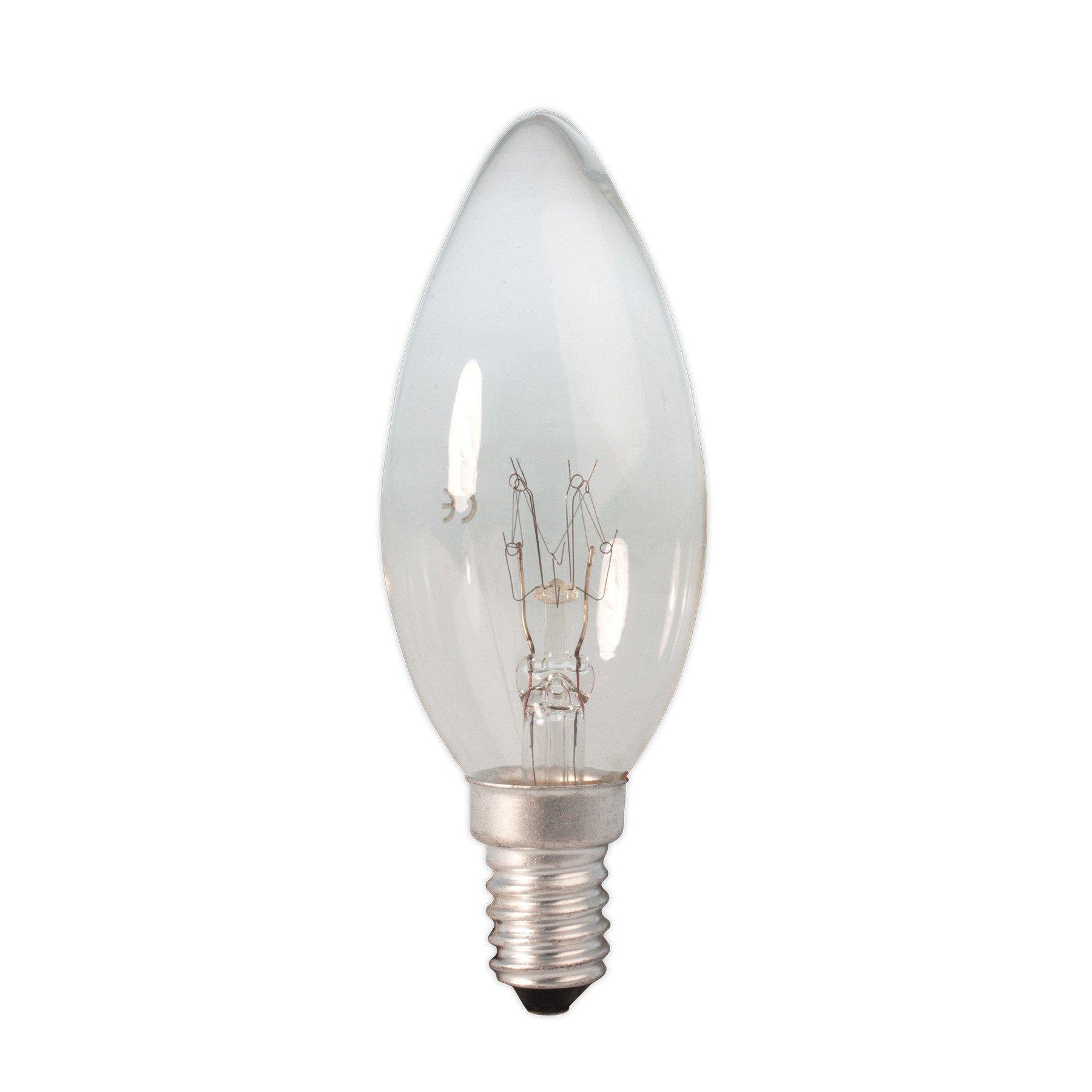 Calex kaarslamp 220-240V 10W 55lm E14 clear energy label E