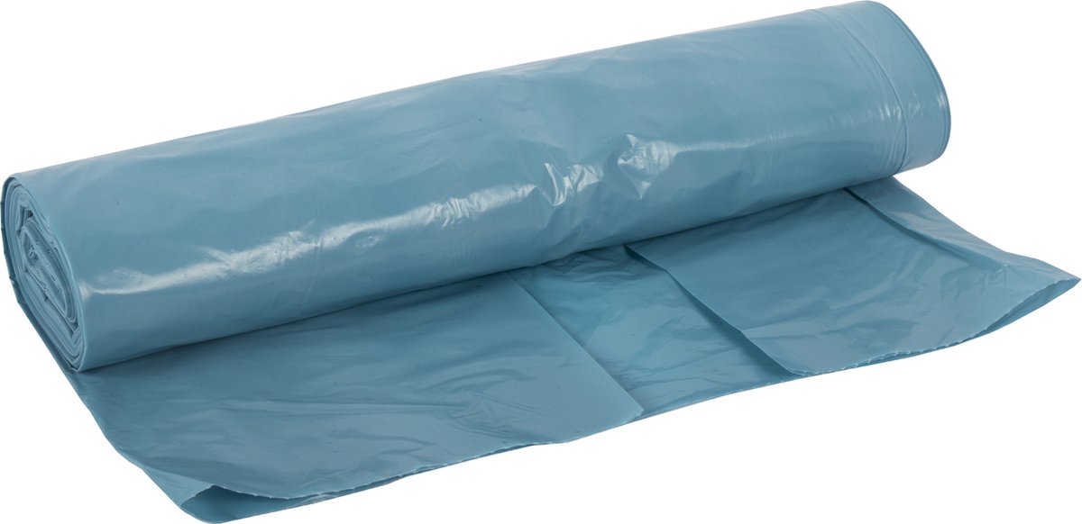 Vuilniszak 120L blauw 20 stuks