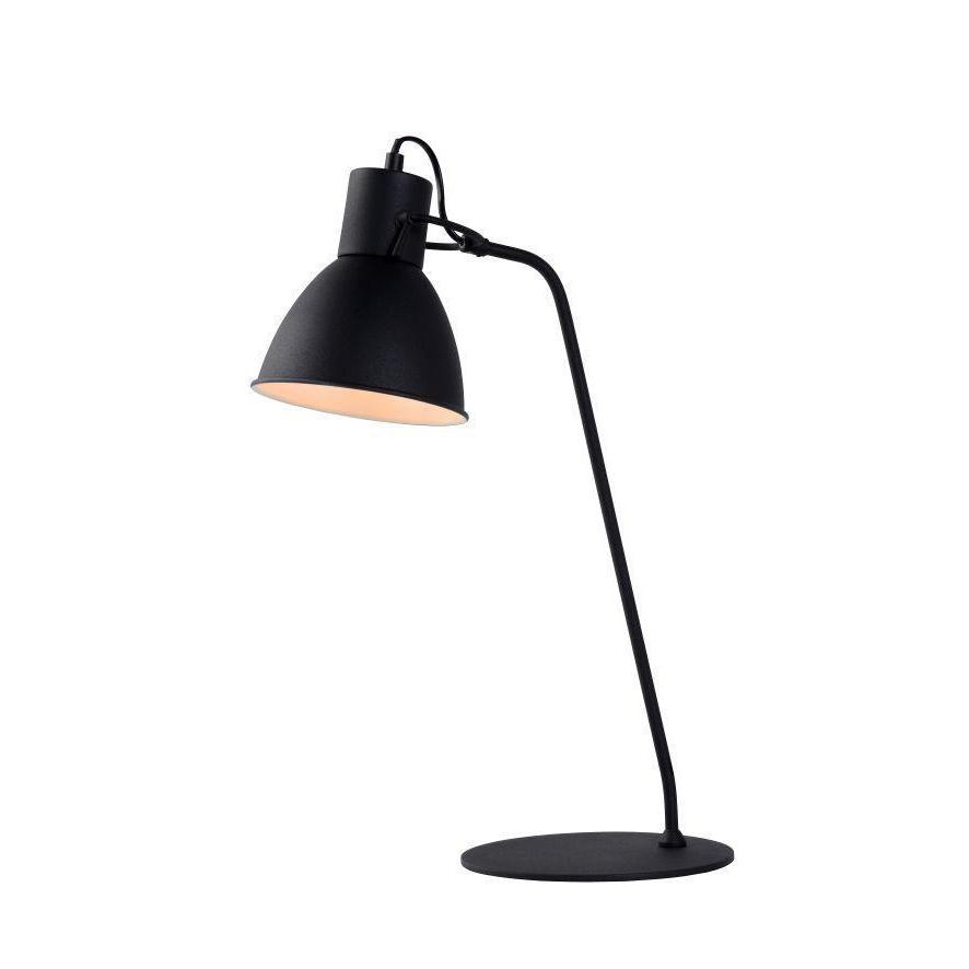 Lucide Shadi bureaulamp 20 cm 1xE14 zwart
