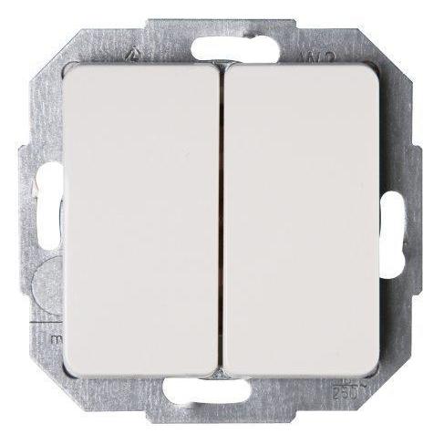 Milano serieschakelaar wit