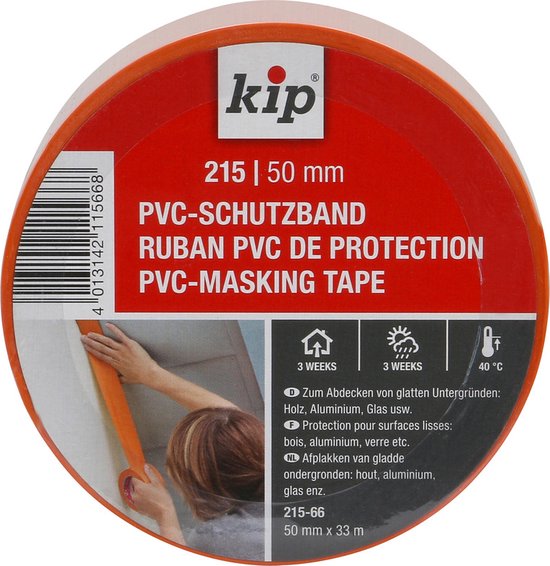 Kip PVC-Masking tape 50mm oranje