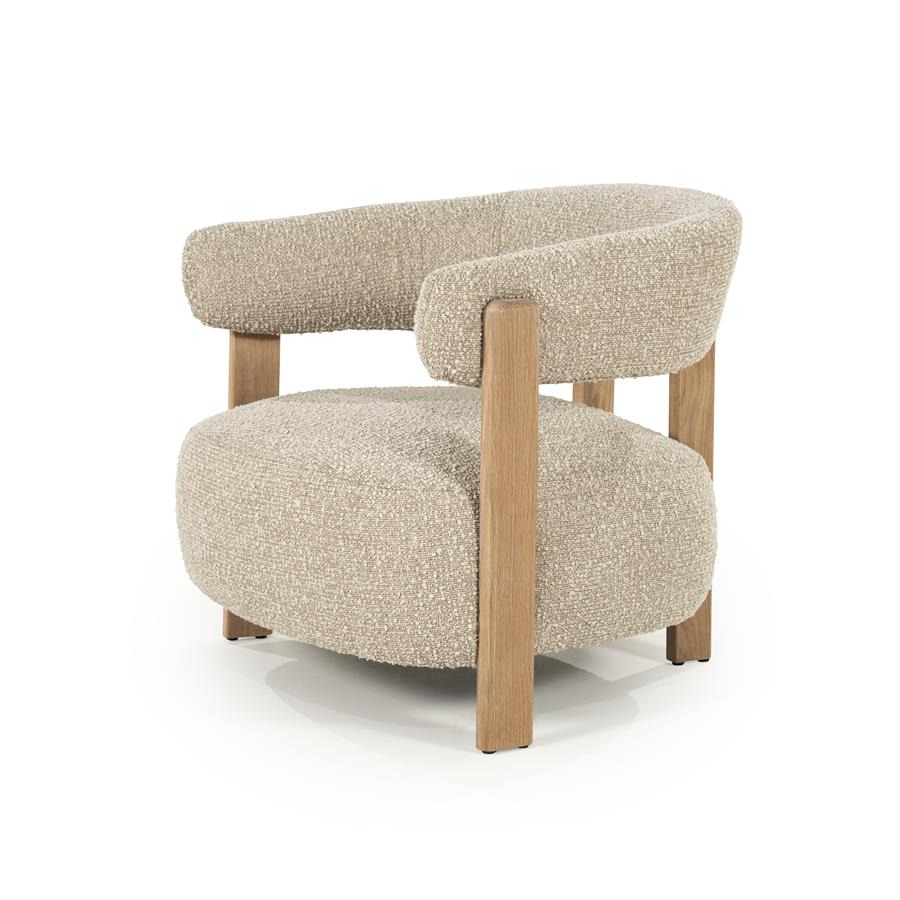 Eleonora fauteuil Lola - bruin Hush