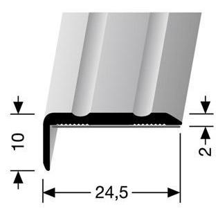 Hoekprofiel laag staal 300cm