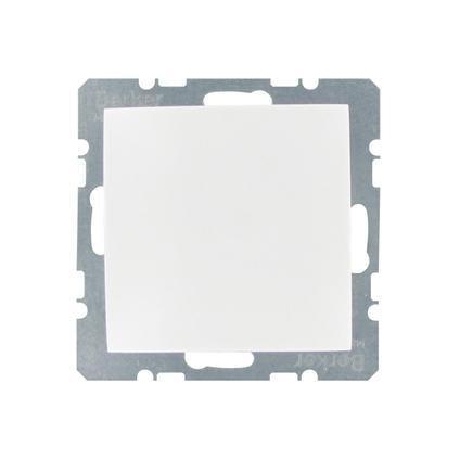 Berker S1 blindplaat wit