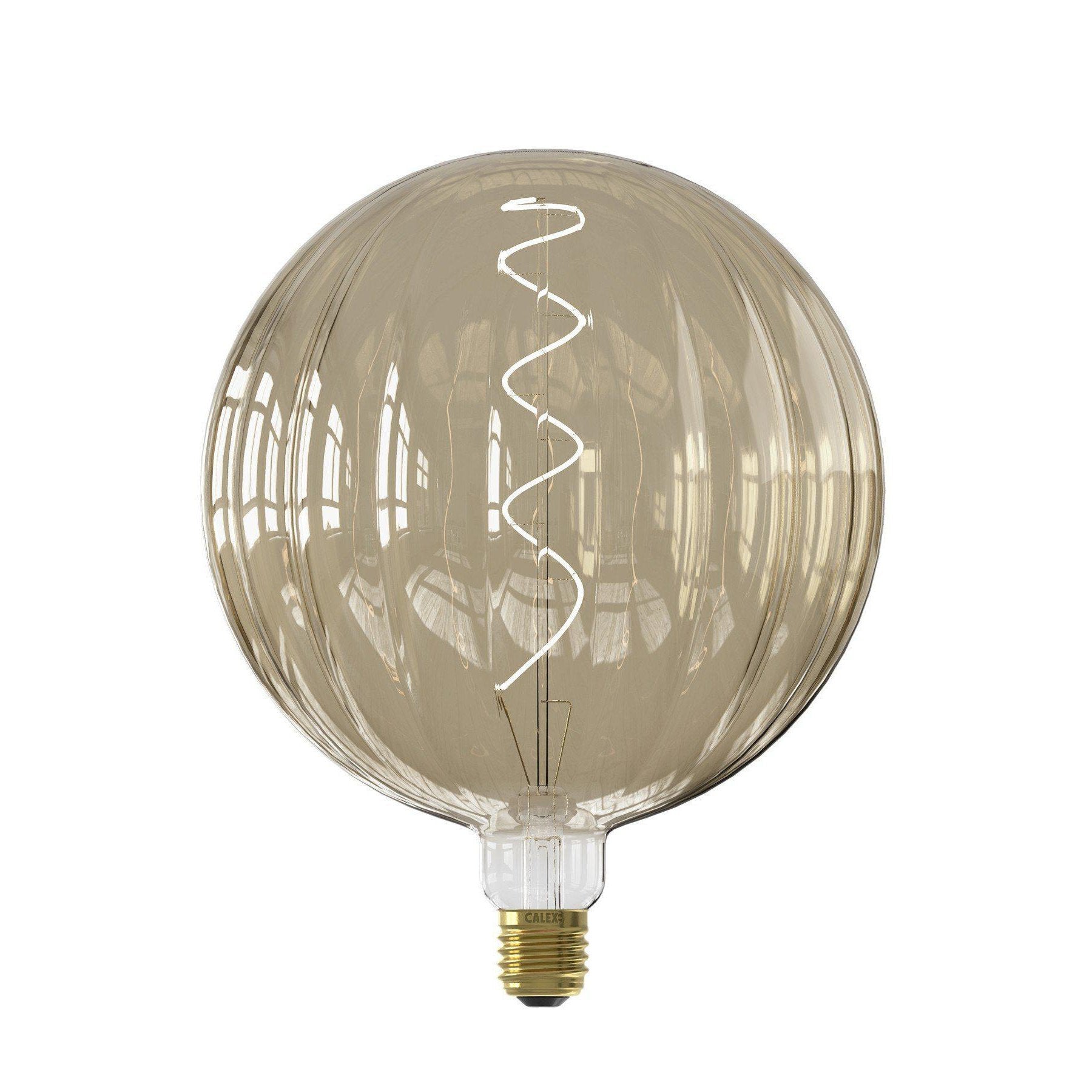 Calex Dijon Amber LED Pulse G200 220-240V 4W 200lm 2000K E27 dimbaar