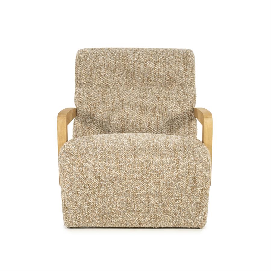 Eleonora fauteuil Olek - taupe Bay
