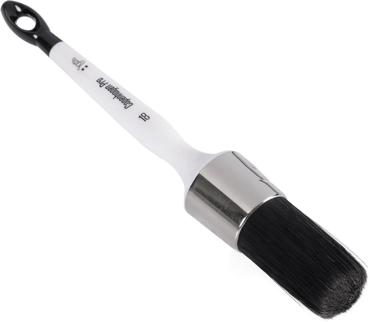 Copenhagen Pro patentkwast II zwart universeel haar 18