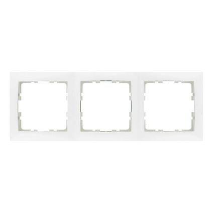 Berker S1 3-voudig raam wit