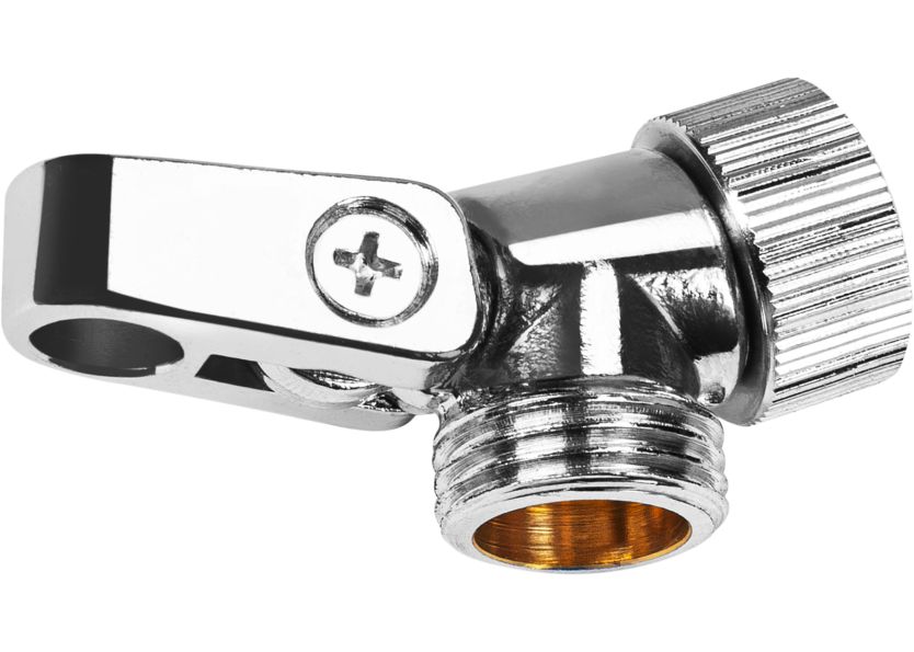 Cornat douchegewricht 1/2" met dichting chroom