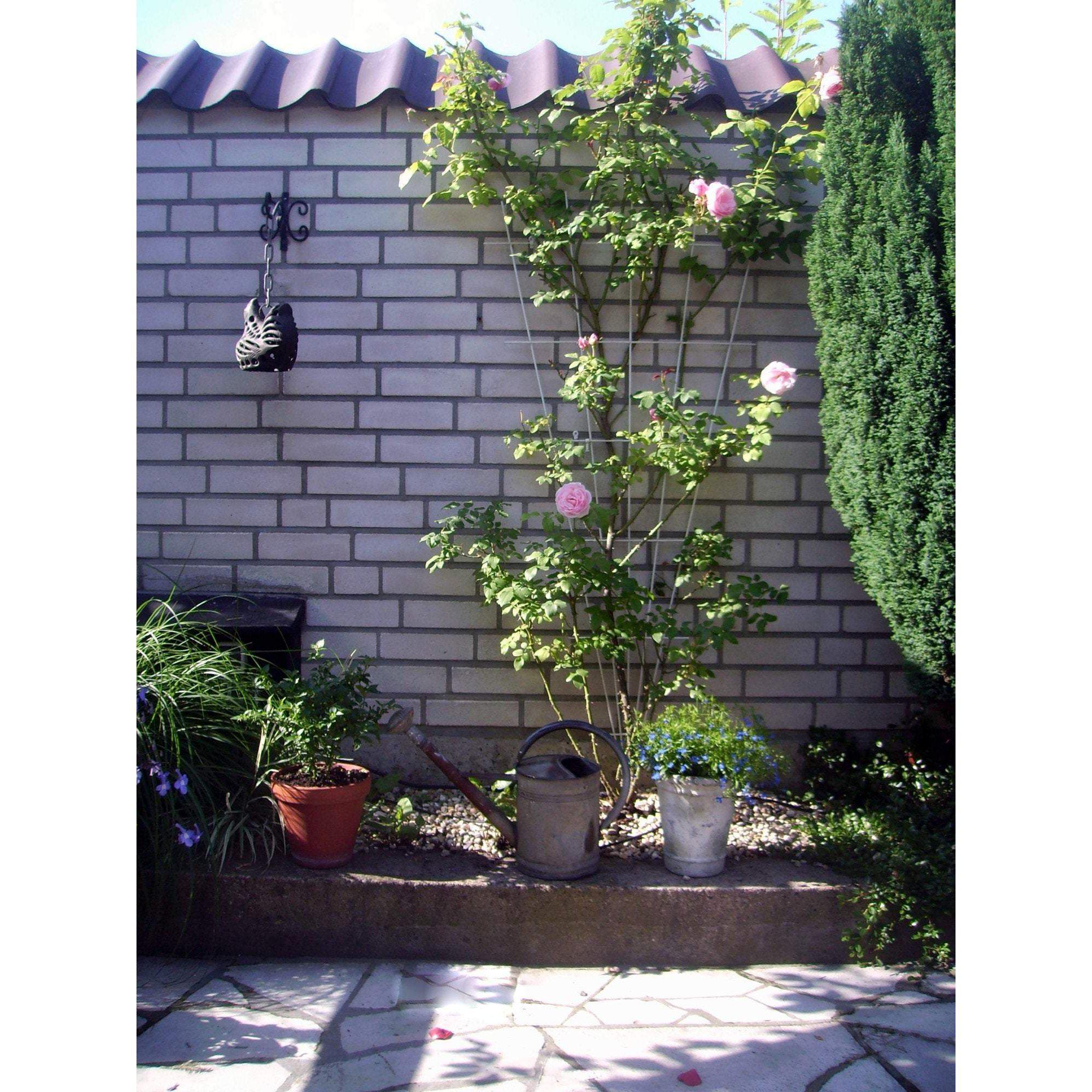 Metalen klimrek V-vorm 150x5/75cm gegalvanis.