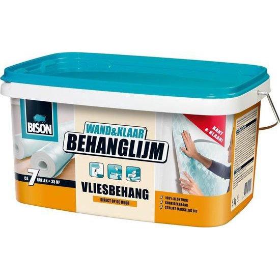 Bison behanglijm Wand & Klaar 5 kg. vlies