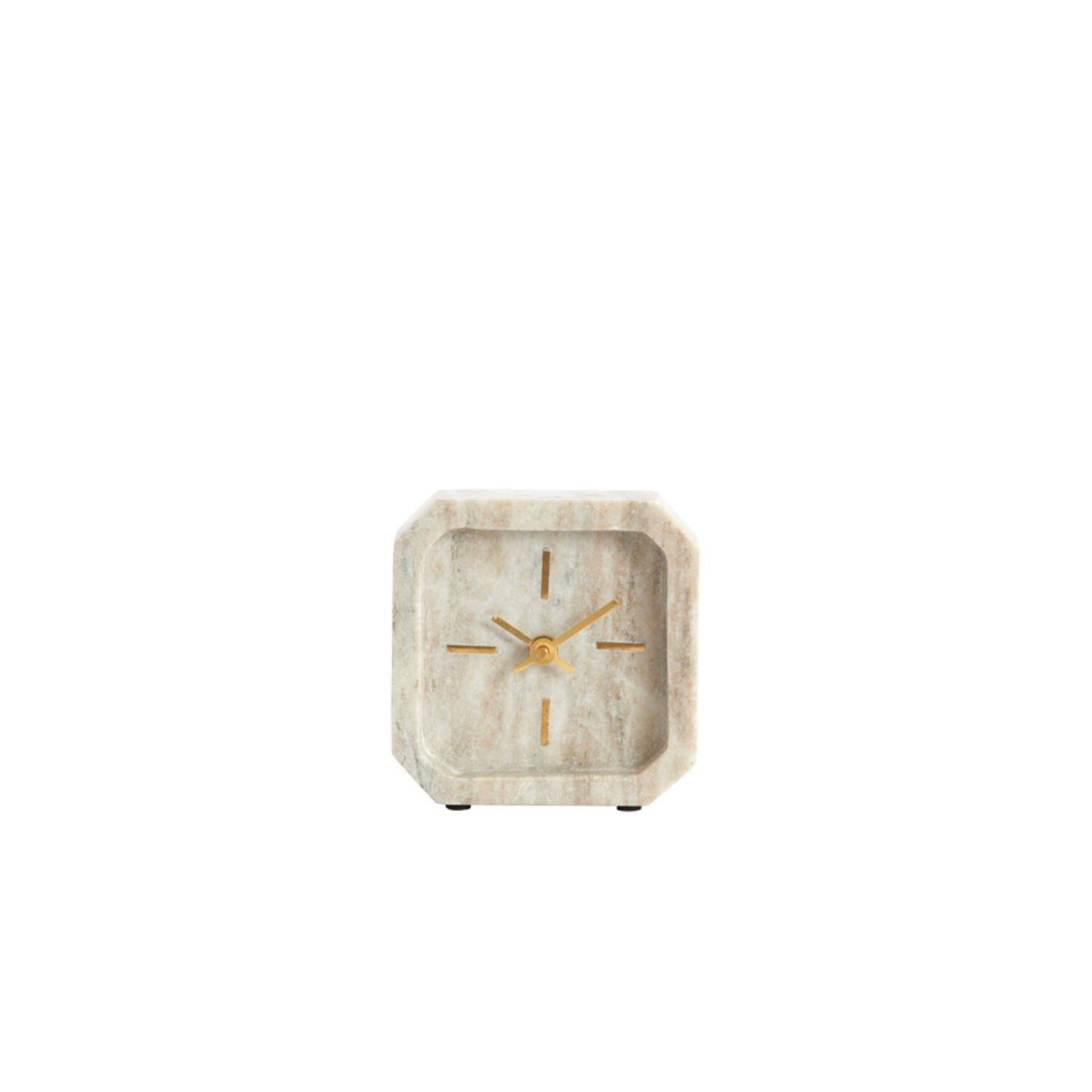 Light & Living Klok Pablia zand-grijs 13x4x13 cm