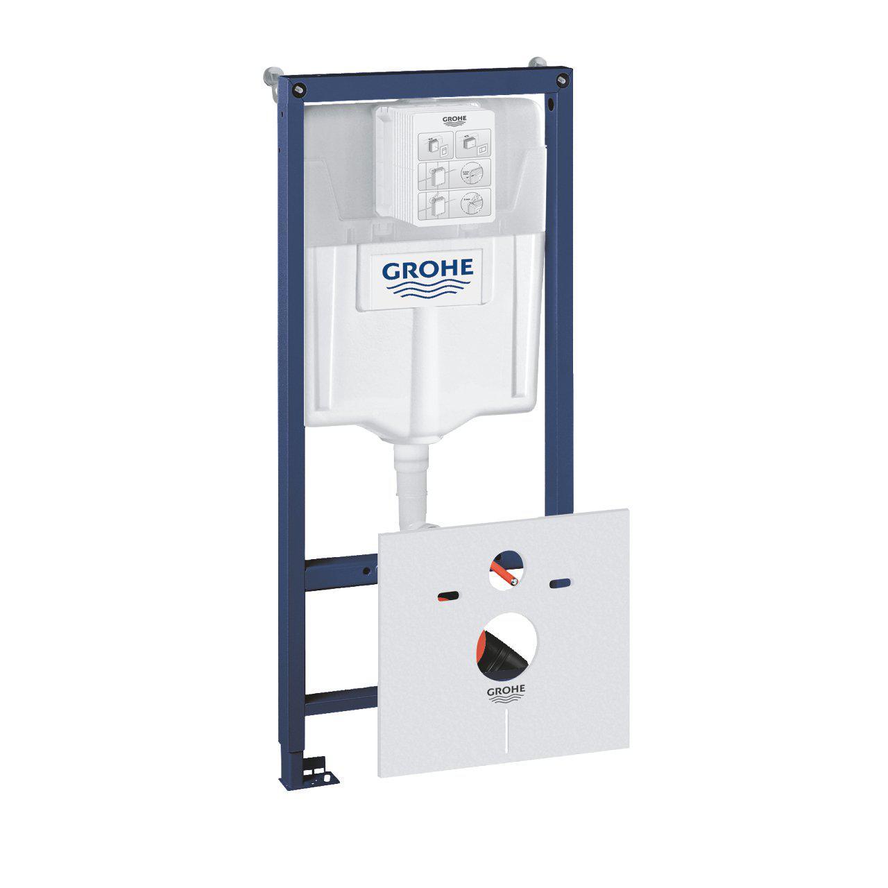 Grohe Rapid SL WC element, 1,13 meter installatiehoogte