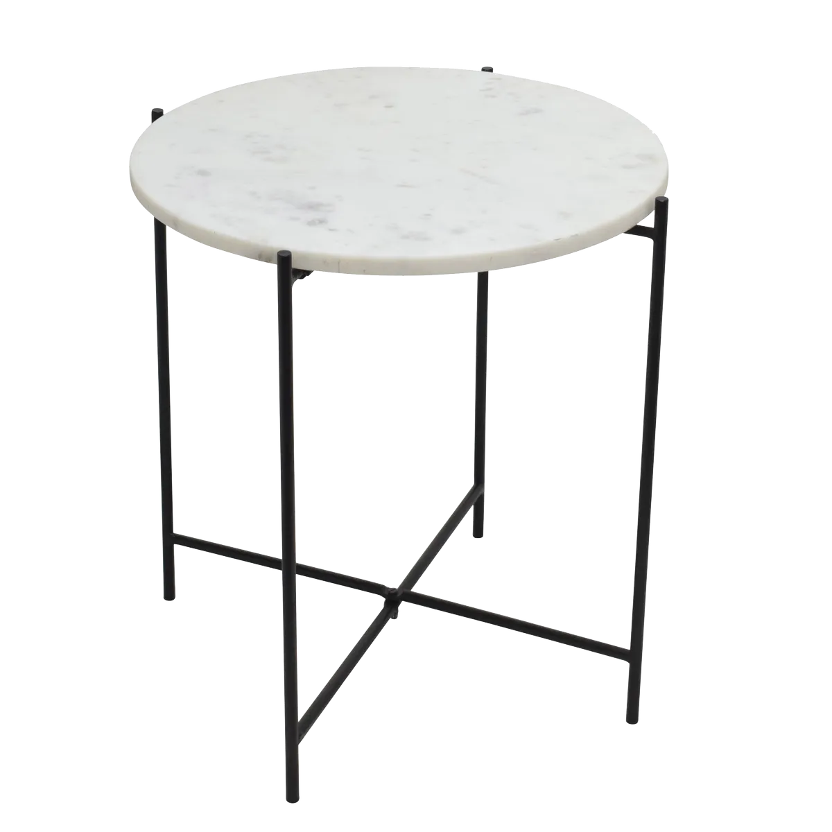 BIJZET TAFEL TOWADA H-455 ZWART/MARMER