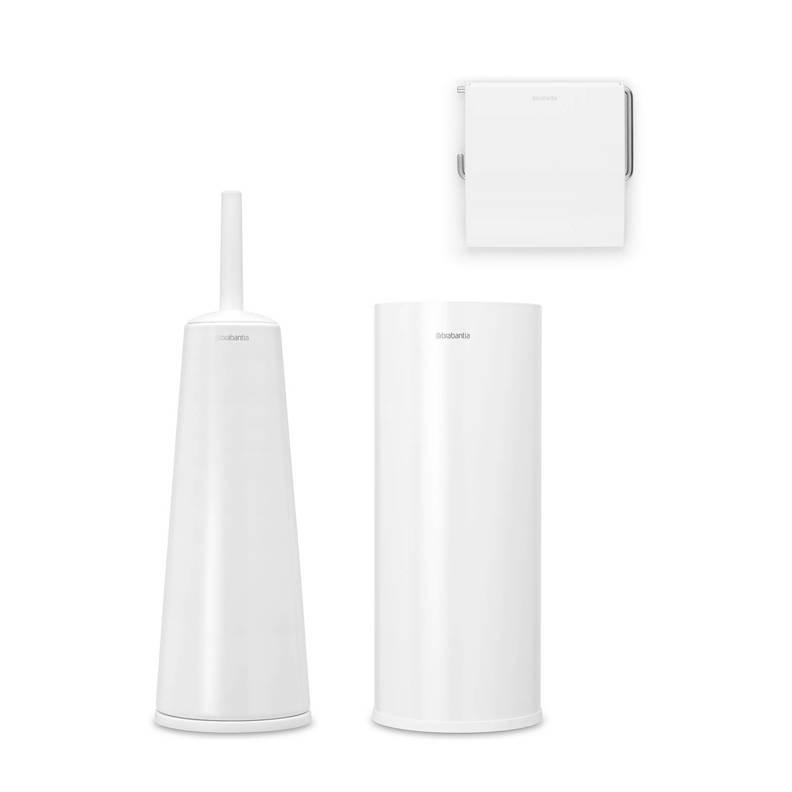 Brabantia ReNew toiletaccessoires set van 3 White
