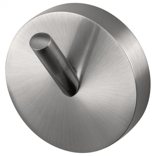 Haceka Kosmos enkele handdoekhaak rond RVS geborsteld