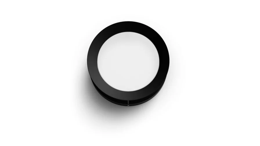 Wandlamp Philips Actea zwart 1x12W 176V