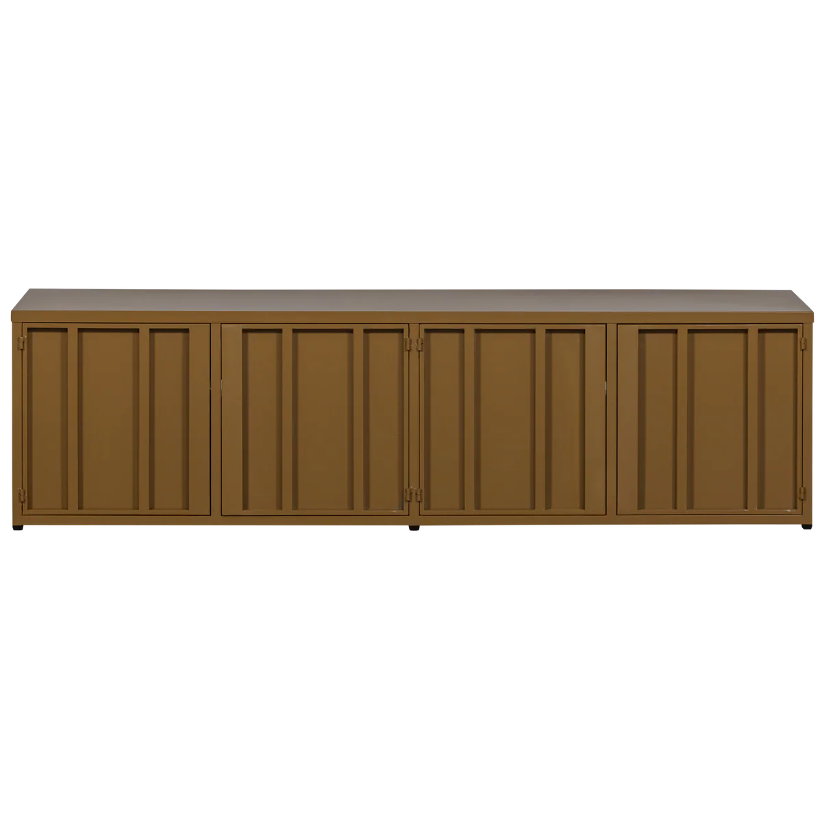 WOOOD LEVEL TV-MEUBEL METAAL HONINGGEEL 44x160CM