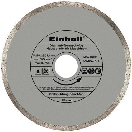 Einhell Diamantsnijschijf Ø180xØ25,4 mm