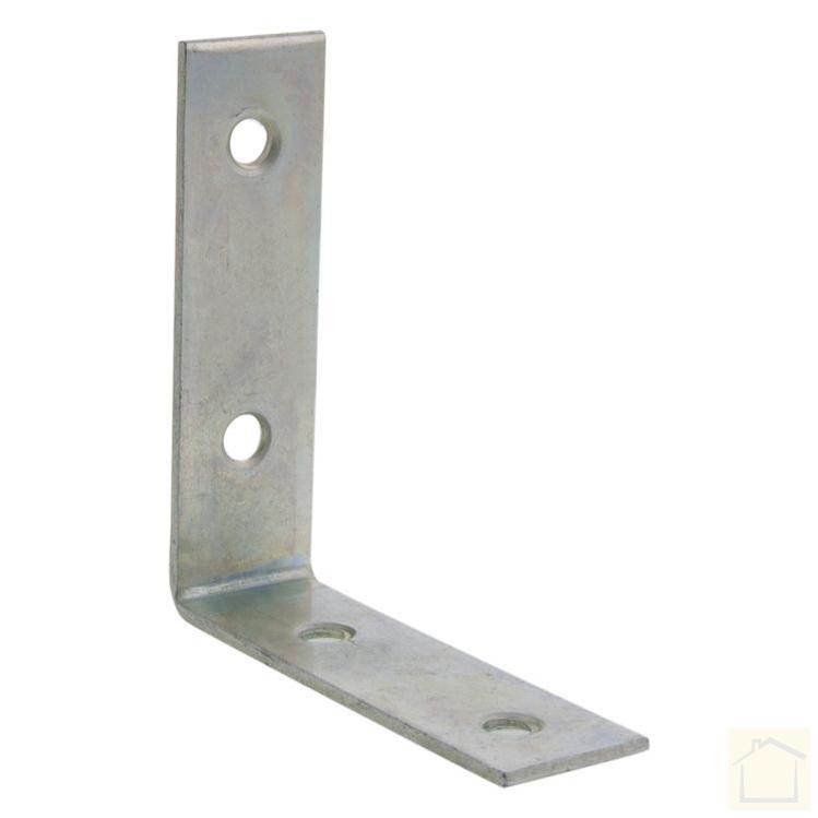 Stoelhoek verzinkt 75 mm 4 stuks