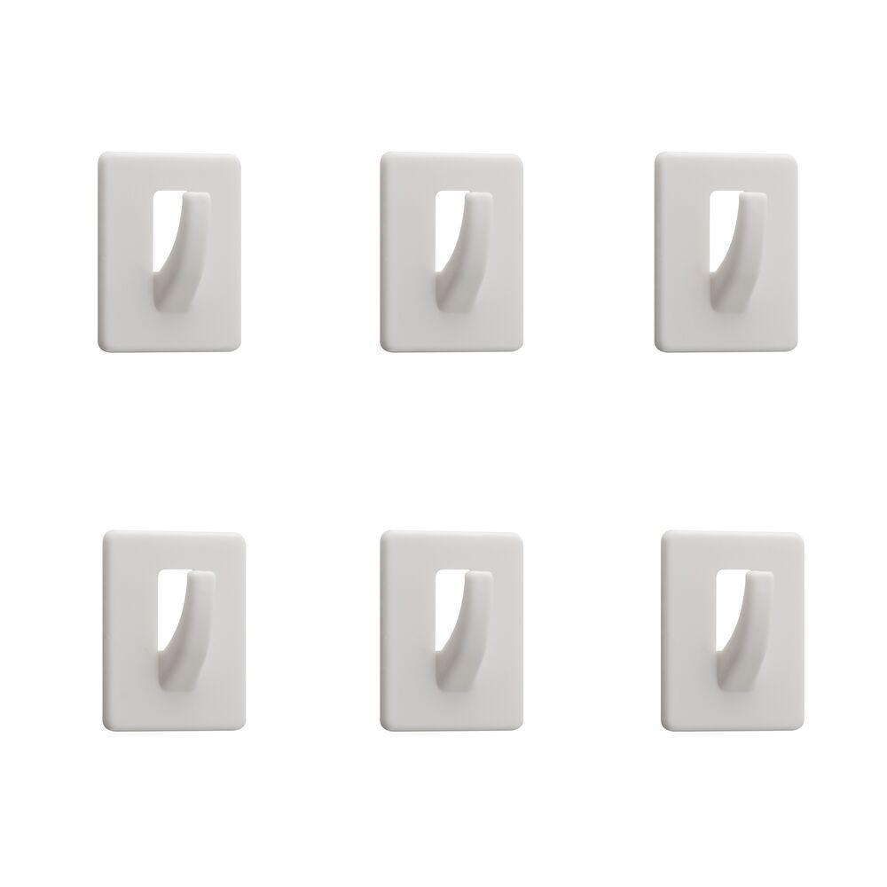 Tiger haak Baseline Rectangle S wit (6 stuks)