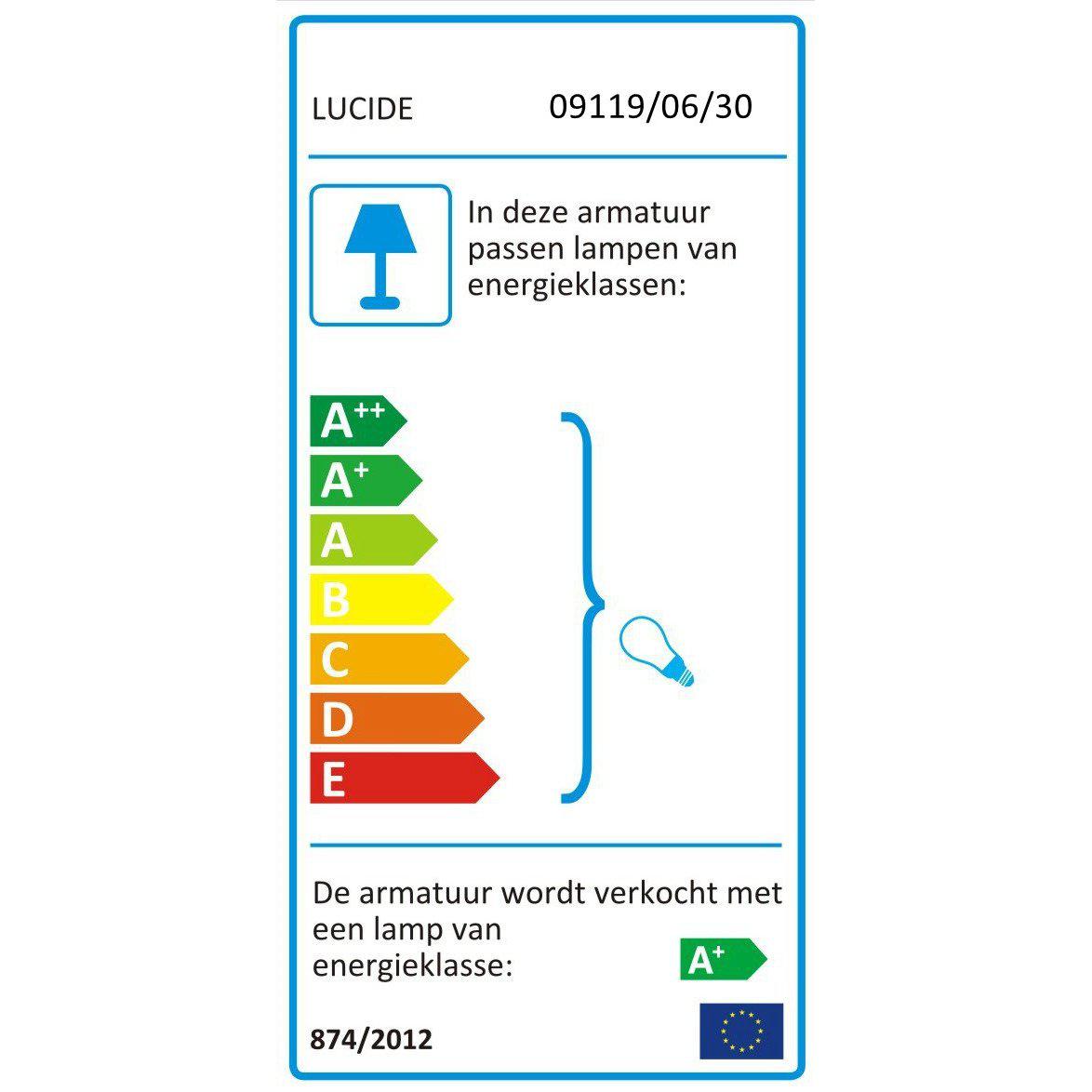 Lucide Xirax plafondspot LED Dim to warm GU10 1x5W zwart
