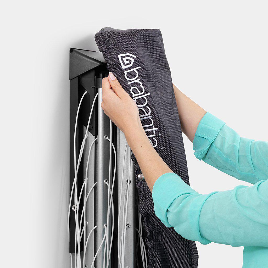 Brabantia WallFix wanddroger 24 meter + beschermhoes 