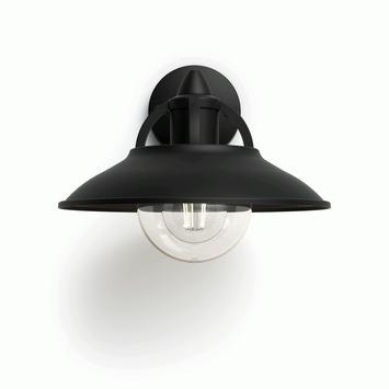 Wandlamp Philips Cormorant zwart 1x42W 230V