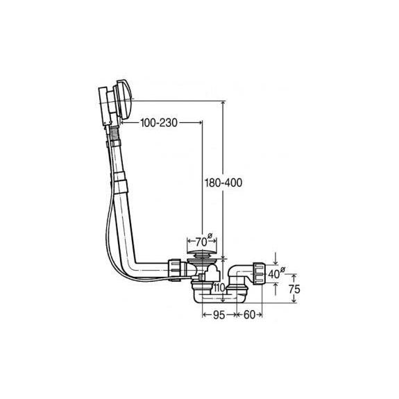 Viega Multiplex Visign M5 badafvoercombinatie