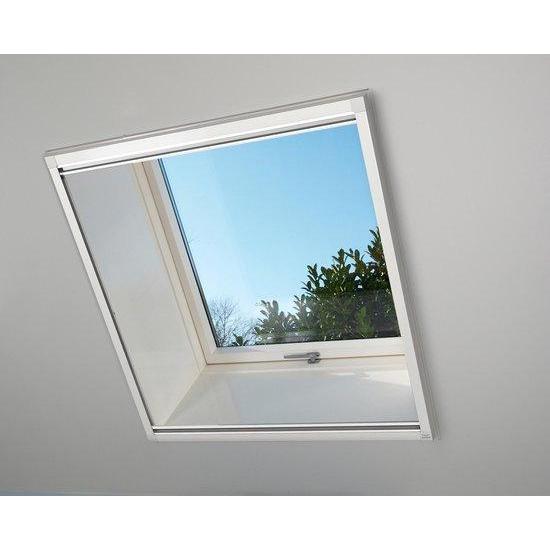 Hamstra Ultra duo-plissé dakraamhor 133x180 wit