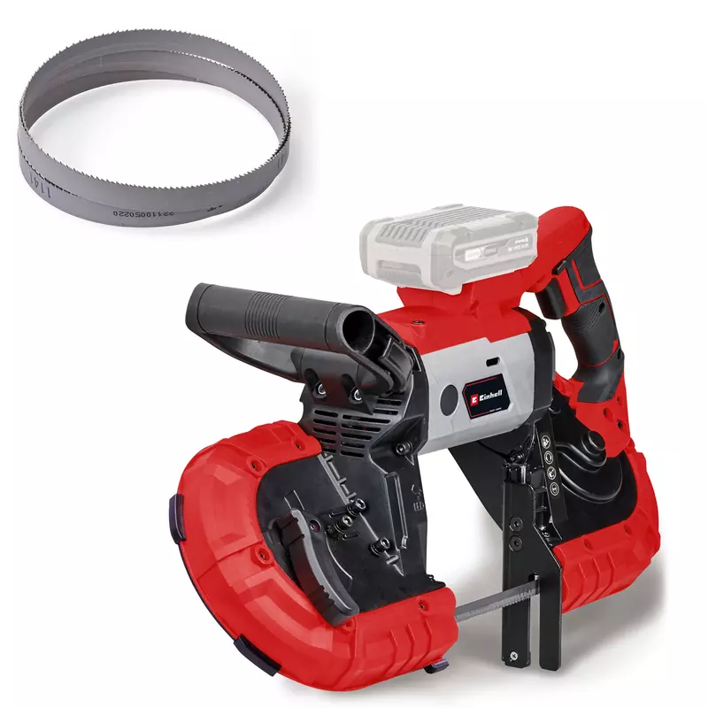 Einhell Accu Bandzaag TE-MB 18/127 Li Solo - Zonder accu en lader