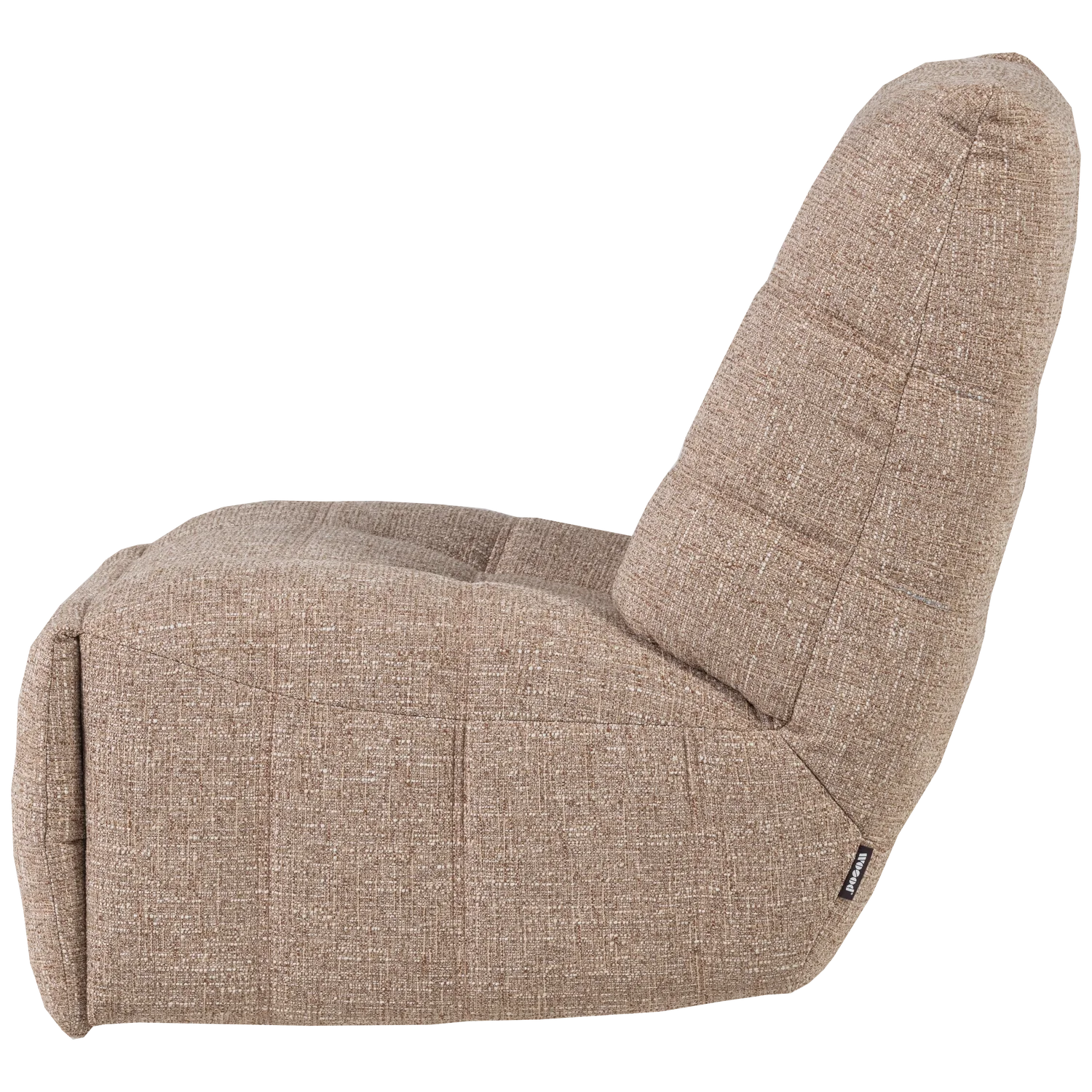 WOOOD Hein relaxfauteuil elektrisch naturel melange