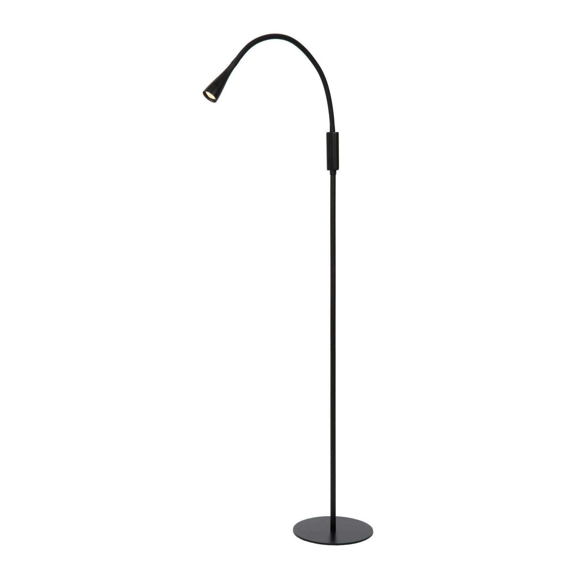 Lucide Zozy leeslamp LED dimbaar 1x3W 3000K 3 StepDim zwart
