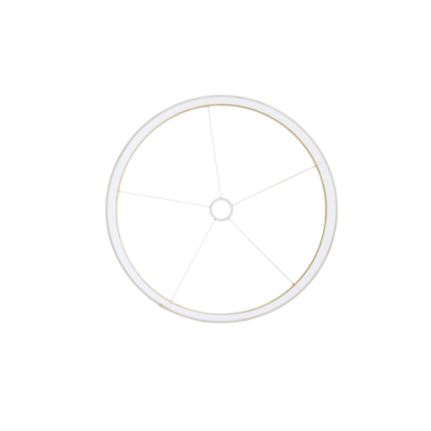 Light & Living lampenkap Livigno Ø50x38cm wit