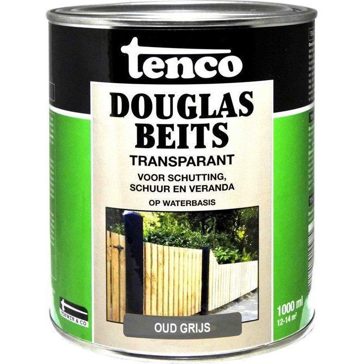 Tenco Douglas Beits transparant oud grijs 1 liter