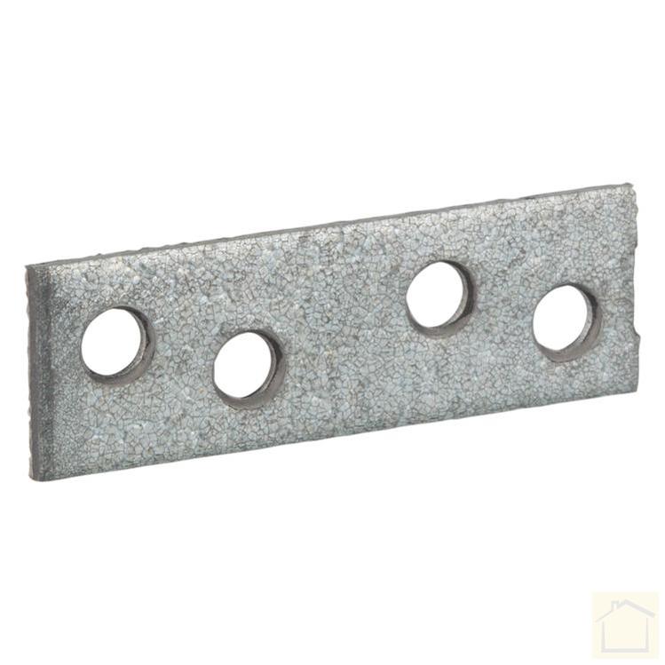 Verbindingsplaat verzinkt 50 mm 4 stuks