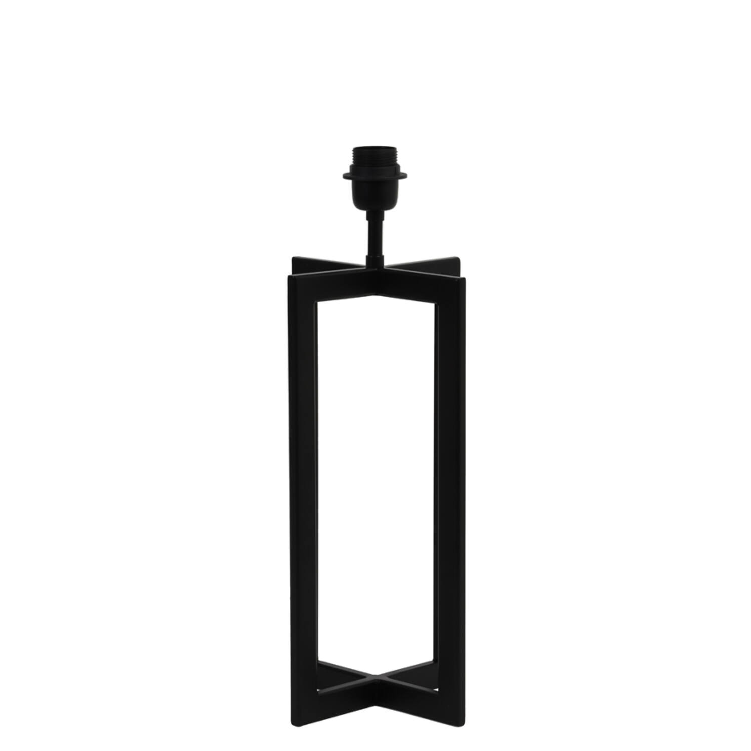 Lamp base 21x21x46 cm MACE matt black