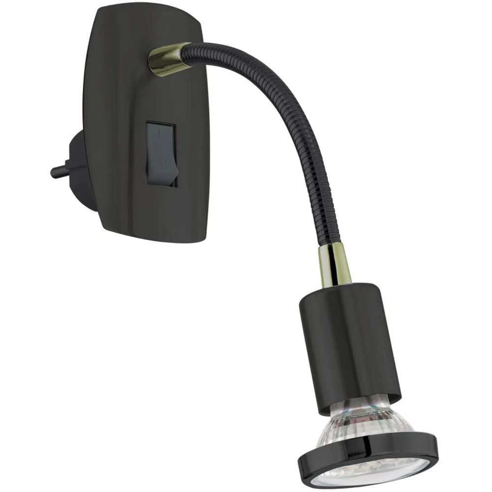 Eglo STEKKERSPOT/1 FLEX. PARRINI GU10  345LM ZWART/GOUD